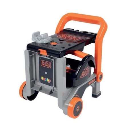 Smoby - Black+Decker - Handbil + 3 i 1 låda