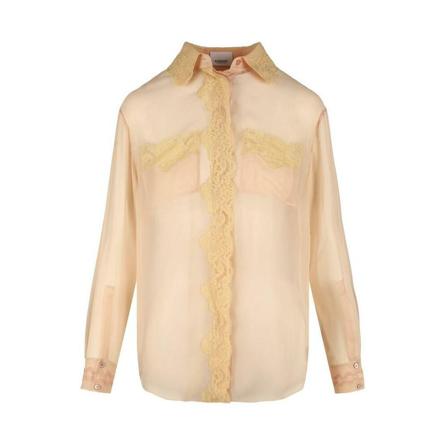 Burberry Shirts , Beige , Dames , Maat: ONE Size