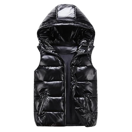 liktaa Unisex hiny Vanntett Leeveless Jacket Lett Puffer Vest -