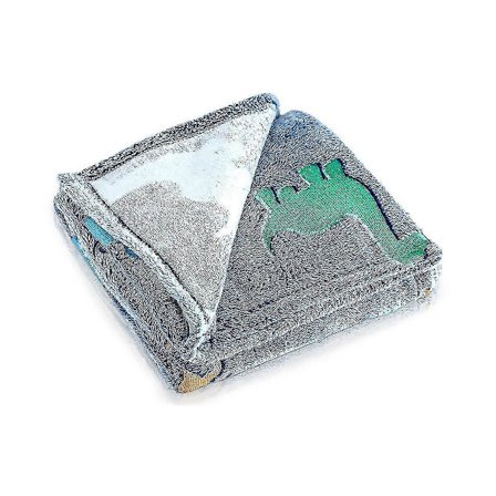 Dinosauriefilt för pojkar, Självlysande filt för barn, Filt för småbarnspojkar, Dinosaurietema