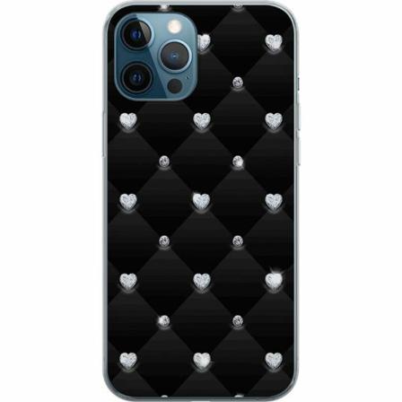 Apple Iphone 12 Pro Mjukt Skal - Diamant Hjärta
