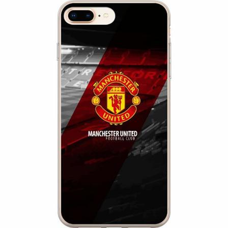 Apple Iphone 8 Plus Genomskinligt Skal Manchester United Fc