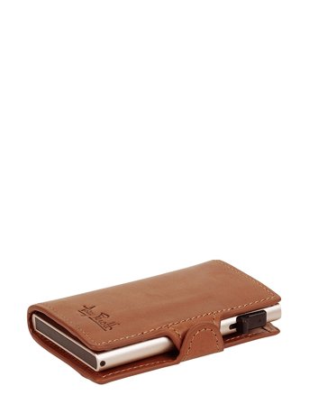 Tony Perotti Furbo Cardholder W/ Banknote Pocket - Brown - ONE SIZE