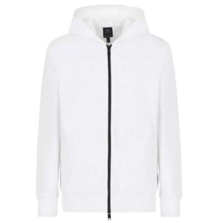 Armani Exchange Sweat Zip Hvid, Herre Trøjer
