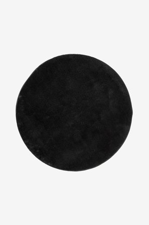 KM Home - Teppe Soft - Svart - Lugg- & ryetepper - 240 - Fra Homeroom