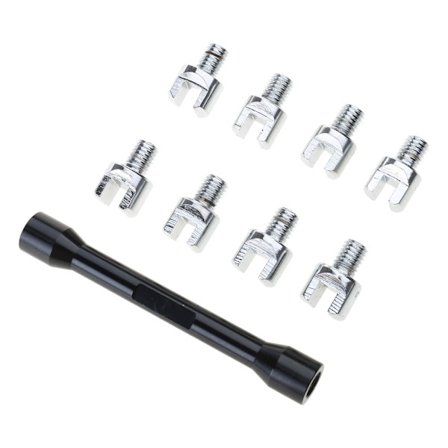 10 Storlekar Ekernyckel Spänning Motorcykelnyckel Handtag Underhållsverktyg