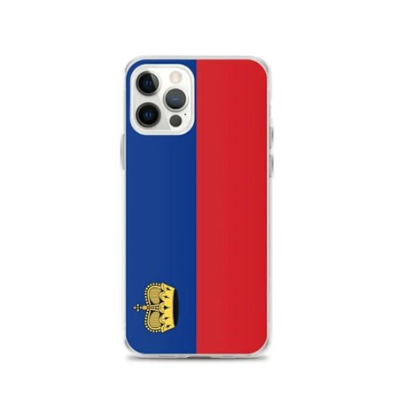 Coque Telefon Flag Liechtenstein - iPhone 12 Pro