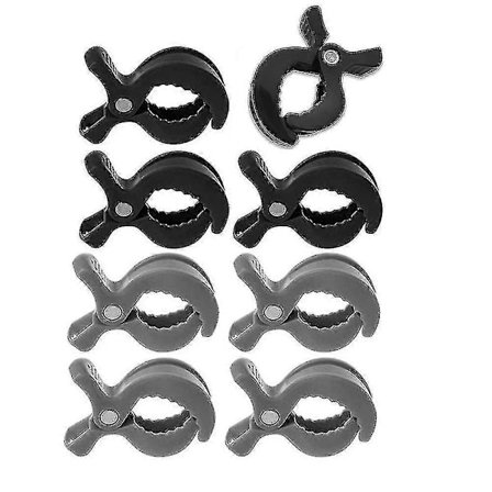 Pushch Clips, 8 stk. klapvognsklemmer, Pushch Clips sæt QBV