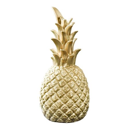 Nordisk Moderne Resin Ananas Hjemmeinnredning for Stue Vinskap eller Skrivebord