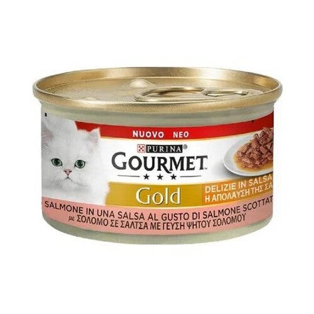 Purina Gourmet Gold Delizie In Salsa Con Salmone Per Gatti