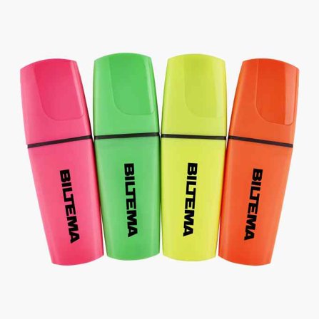 Överstrykningspenna mini 4 st - Biltema