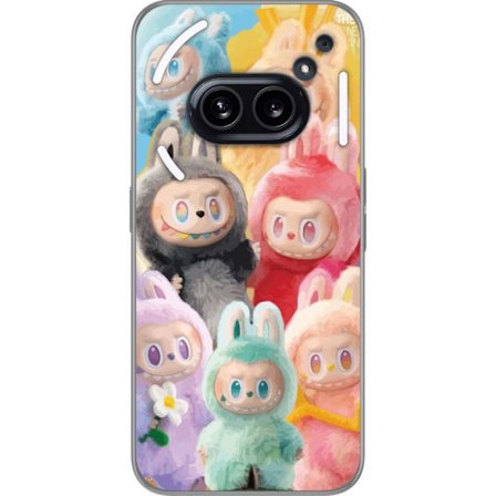 Kompatibelt Mobilskal till Nothing Nothing Phone (2a) Söt monsterkanin limited edition samlarobjekt