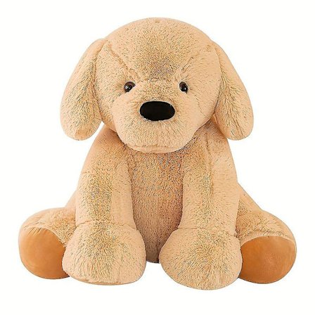Stor plysjleketøy for hund, Golden Retriever-dukke, gigantisk bjørnedukke, sovedukke, jente som sover på sengen