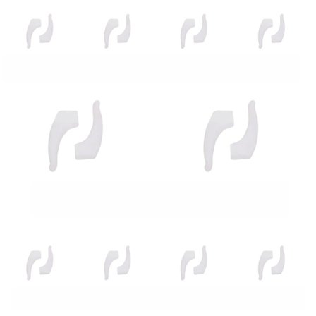 10 Par Anti-Slip Brille Ørekroge - Sikkert Fit til Briller