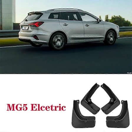 Utmerkede Sprutlapper For MG 5 MG5 EV 2022 2023 Sprutbeskyttere MudFlaps Foran Bak Mudguards Fender Bil Eksteriørtilbehør