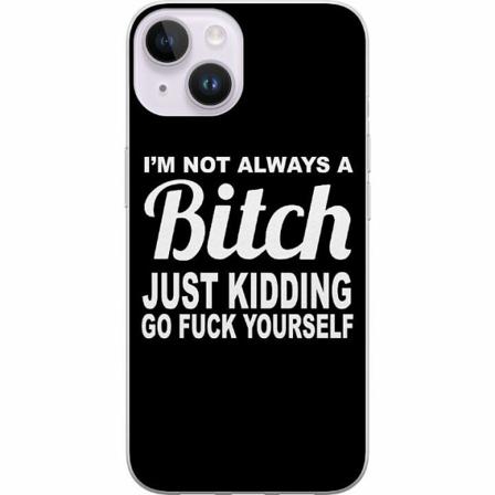 Apple Iphone 14 Genomskinligt Skal I ́m Not Always A...