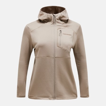 Peak Performance - Trail Polartec Power Grid Zip Hood Femme