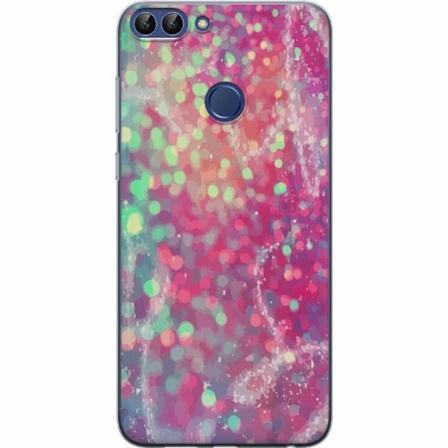 Huawei P Smart Genomskinligt Skal Glitter