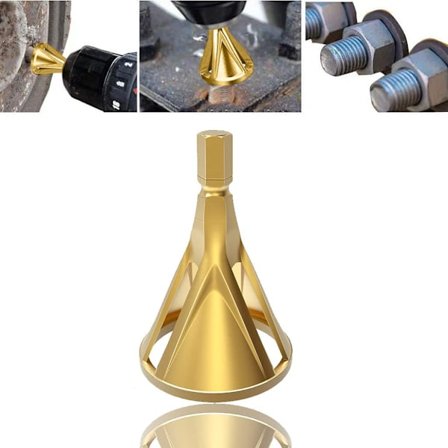 Ulkoinen viistetyökalu (2 kpl kuusikulmio-kultaa) Viiste