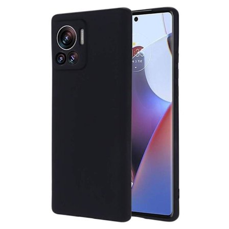 Motorola Edge 30 Ultra - Matt TPU Mjuk Skal - Svart