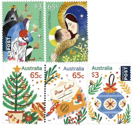 Australien - Jul 2023 - Postfrisk sæt 5v