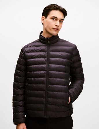 Tommy Hilfiger Core Packable Recycled Jacket - Black - L