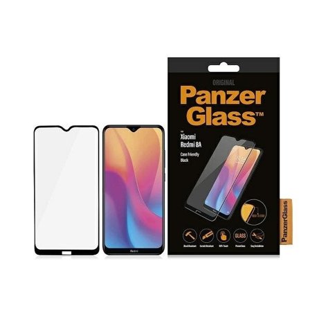 PanzerGlass E2E Säännöllinen karkaistu lasi Xiaomi Redmi Note 8A:lle