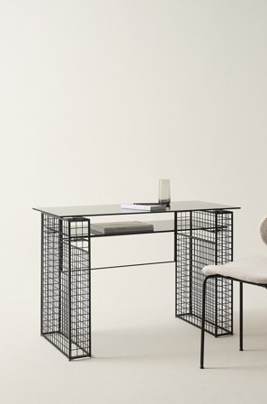 Jotex - Skrivebord 50x100 Cm Svart/grå - MEKKO - Kjøp Skrivebord hos Jotex