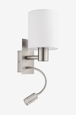 EGLO - Vegglampe Pasteri - Hvit - Vegglamper - Fra Homeroom