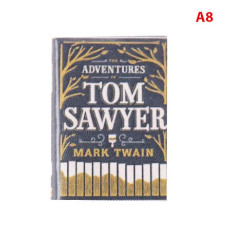 1:12 Dukkehus Miniture Simulering Engelsk Bog Møbler Ornam