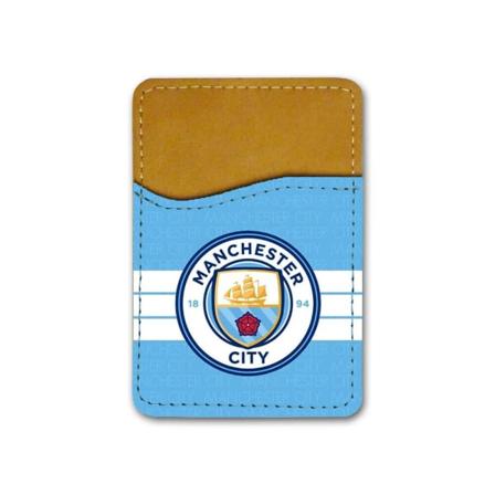 Manchester City 2016 Logo Självhäftande Korthållare För Mobiltel multifärg one size