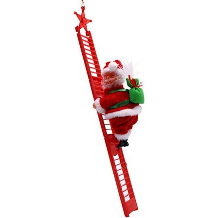 Super Julemand Klatre Stige Julepynt Elektrisk S
