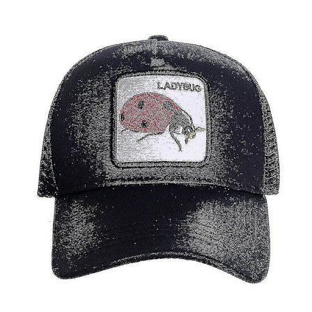 Jinzhaolai Farm Animal Trucker Baseball Cap Hat Mesh Style Män Kvinnor Hip Hop Bros, Justerbar Baseball Cap