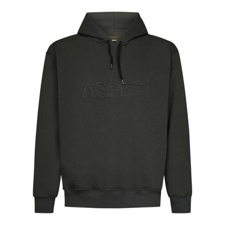 Aspesi Men& Clothing Sweatshirts Green Aw22 Grøn, Herre Hættetrøjer, Størrelse: XL