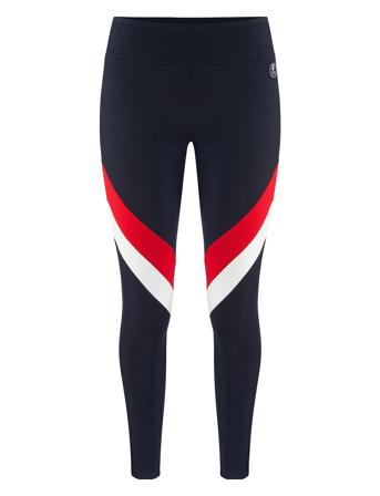 Voss Colblock Leggings Base Layer Bottoms Blå We Norwegians*Betinget Tilbud