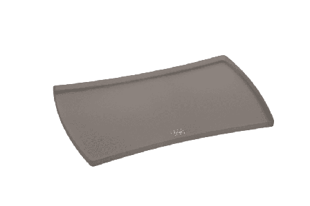 Hunter - Hunde- og katteskålbunn Selection Silikon Grå 48 x 30cm - Hund - Matplass & vannautomater for hund - Fôrtilbehør for hund - ZOO.no