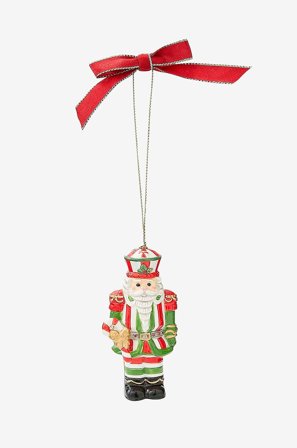 Spode - Ornament Christmas Tree Candy Cane Nutcracker - Flerfarget - Julepynt - Fra Homeroom
