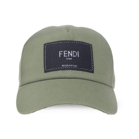Fendi, Hats Groen, Heren, Maat:ONE Size