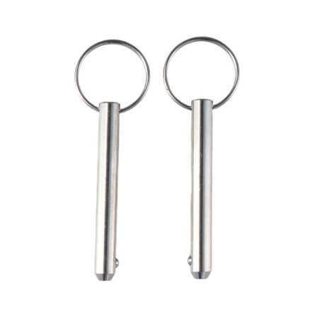 2 Stk Quick Release Pin Fuld 316 Rustfrit Stål Bimini Top Pin