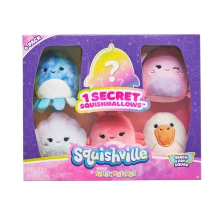 Squishville 6-pack, Beach Day Squad
