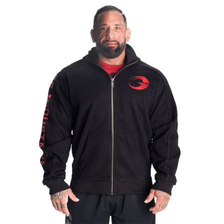 Hoodies GASP Hættetrøje Sort/Rød - Bodyman.dk