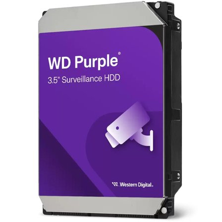 WD Purple WD64PURZ - harddisk - 6 TB - overvåkning - SATA 6Gb/s