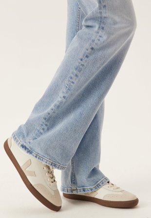 VEJA - Volley - WHITE_NATURAL_BARK