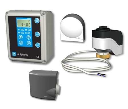 LK Systems V3 Värmereglering 230 V AC, Värme