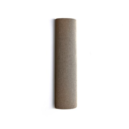 Acoustic panel POLY, half cylinder, Ø280x1000 mm, wall mounted, beige