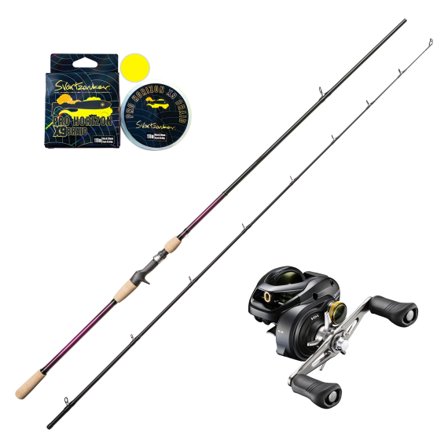SvartZonker The Force Comfort 8'6'' 30-140g Curado Casting Combo