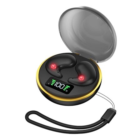 Søvnhodetelefoner Bluetooth In-Ear for søvn - Svart