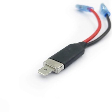 2 st H1 LED Kabelanslutningskabel Enkel Konverteringshållare Adapter för HIDled Strålkastarlampor h1 adapter led adapter h1 kontakt