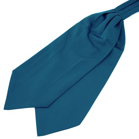 Petrol Blue Basic Cravat for Men - Cravats