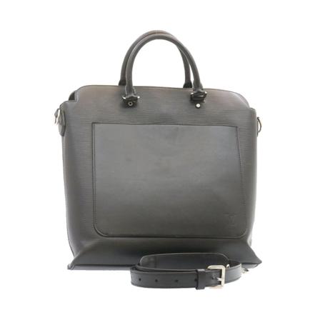 Louis Vuitton Vintage, pre-owned Leather Handbag Grijs, Dames, Maat:ONE Size